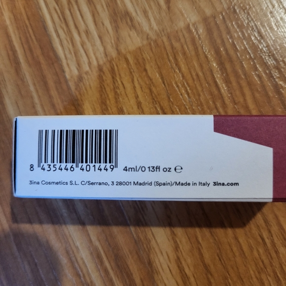3INA Free* with purchase, the Intense lipstick NWT - Picture 5 of 7